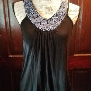 Women's beaded top